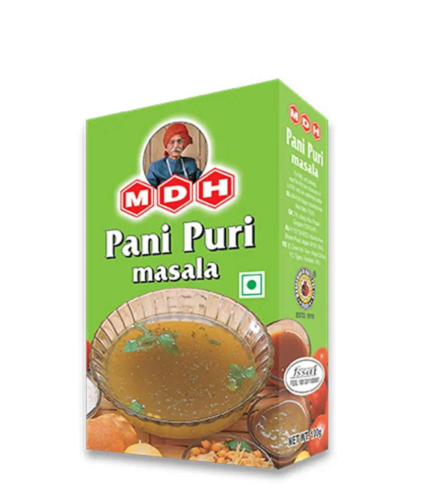 MDH PANI PURI MASALA 100G - Kashmir Watan Foodstores