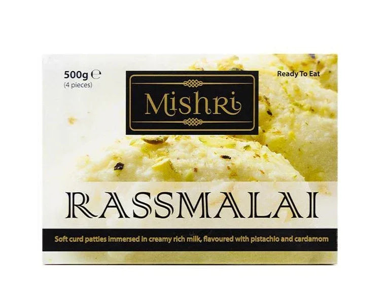 MISHRI RASMALAI 4PCS - Kashmir Watan Foodstores