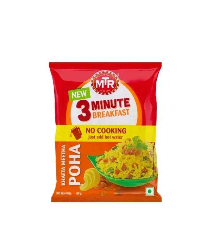 MTR KHATTA MEETHA POHA 160g - Kashmir Watan Foodstores