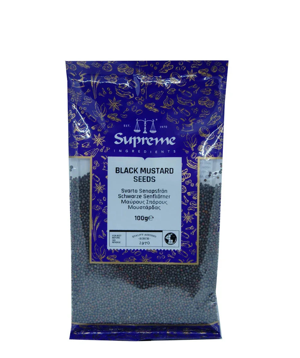 SQ MUSTARD SEED BLACK 100G - Kashmir Watan Foodstores