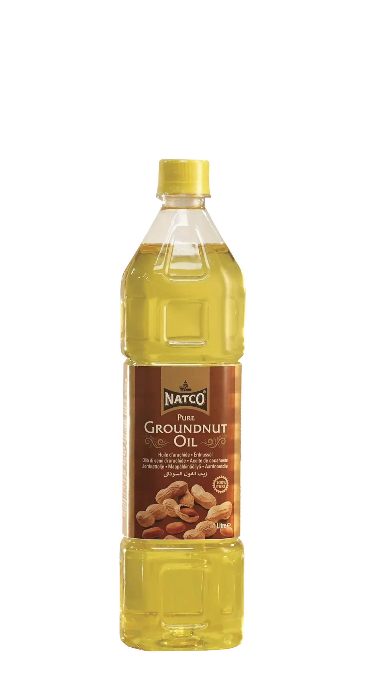 NATCO GROUNDNUT OIL 1LTR - Kashmir Watan Foodstores