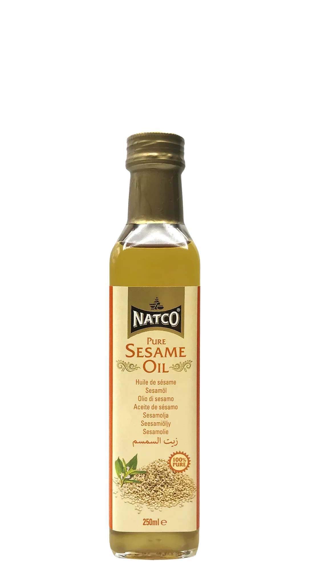 NATCO PURE SESAME OIL 250ML - Kashmir Watan Foodstores