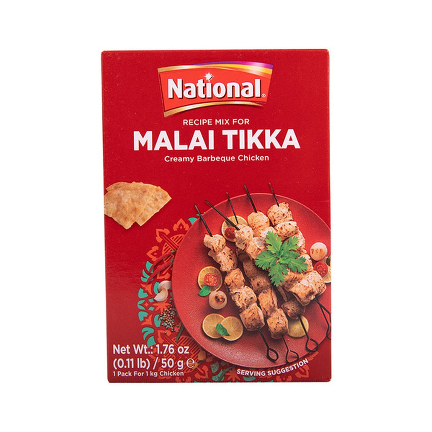 NATIONAL MALAI TIKKA 50G