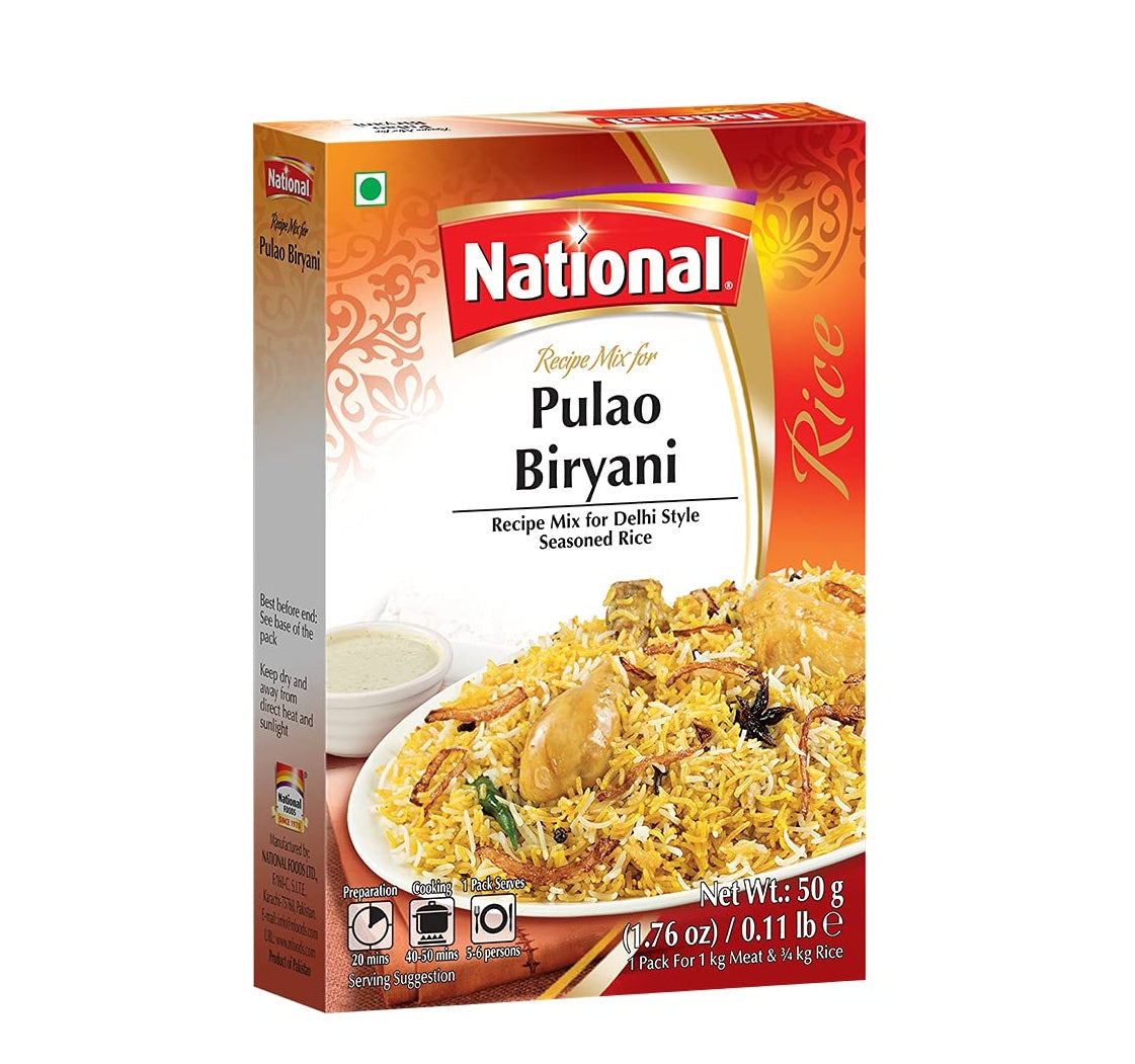 NATIONAL PULAO BIRYANI 50G