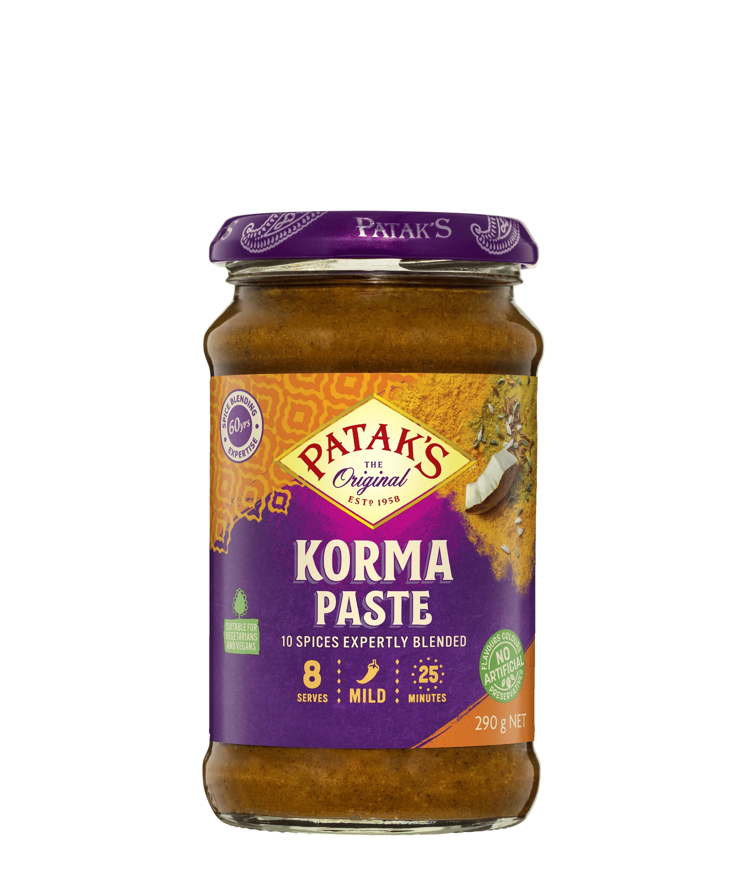 PATAKS KORMA PASTE 290G - Kashmir Watan Foodstores
