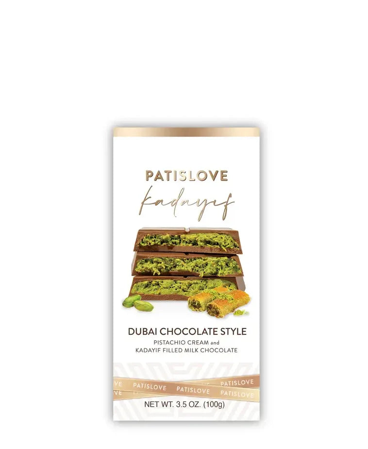 PATISLOVE DUBAI CHOCOLATE 100G - Kashmir Watan Foodstores