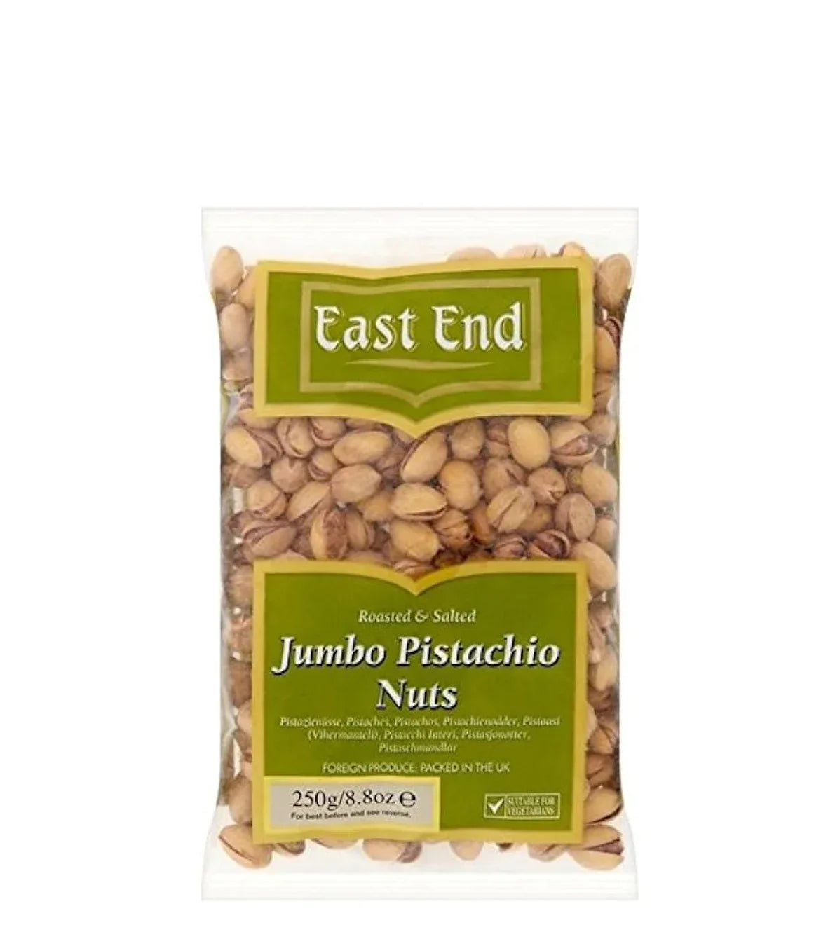 EE PISTACHIO SALTED 250G - Kashmir Watan Foodstores