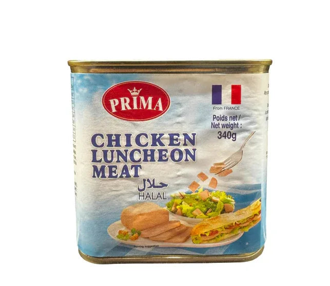 PRIMA CHICKEN LUNCHEON MEAT 340G - Kashmir Watan Foodstores