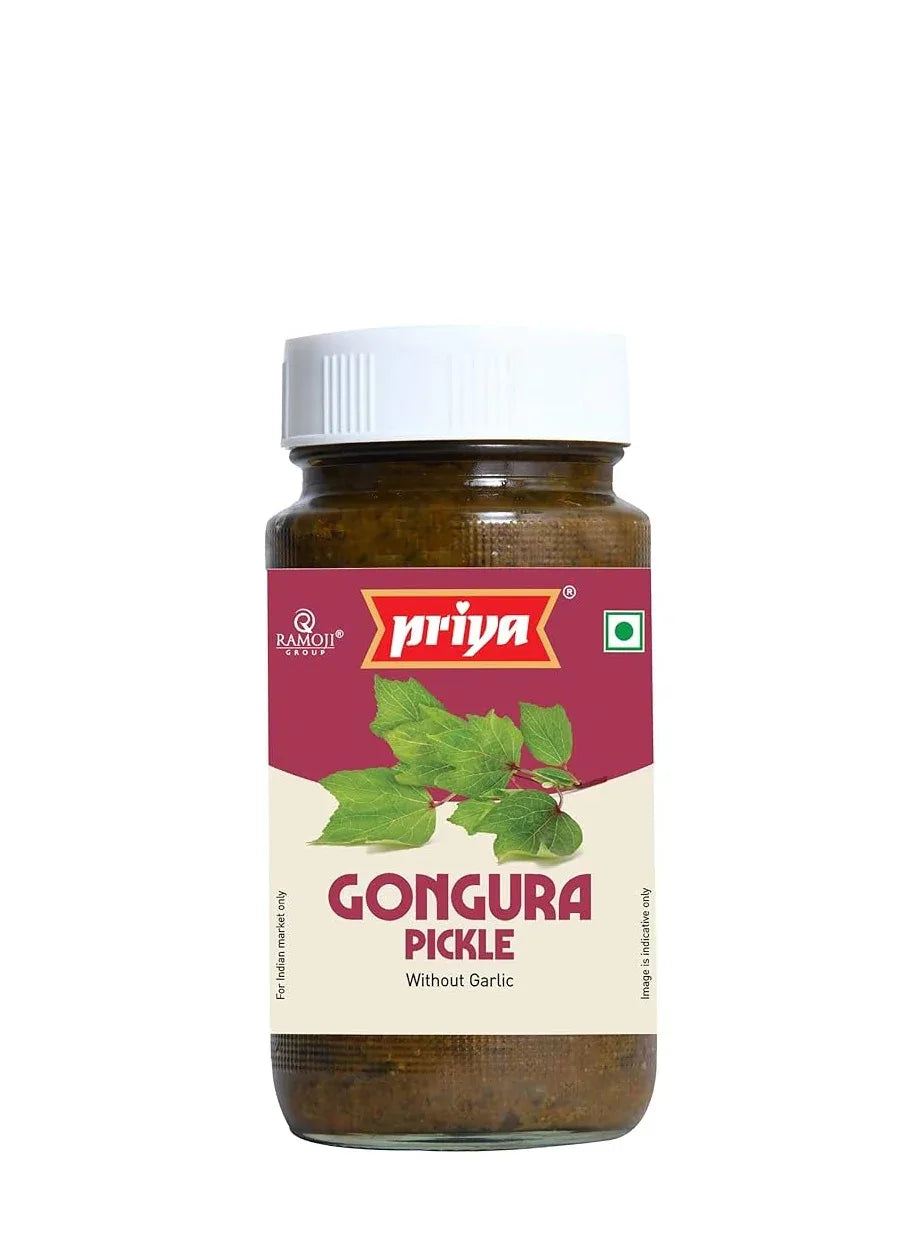 PRIYA GONGURA PKLE 300G - Kashmir Watan Foodstores