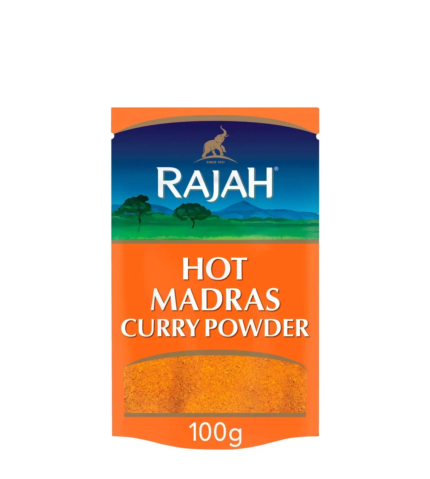 RAJAH HOT CURRY POWDER 100G - Kashmir Watan Foodstores
