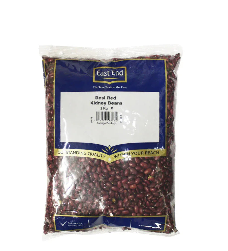 EE RED KIDNEY BEANS 2KG - Kashmir Watan Foodstores