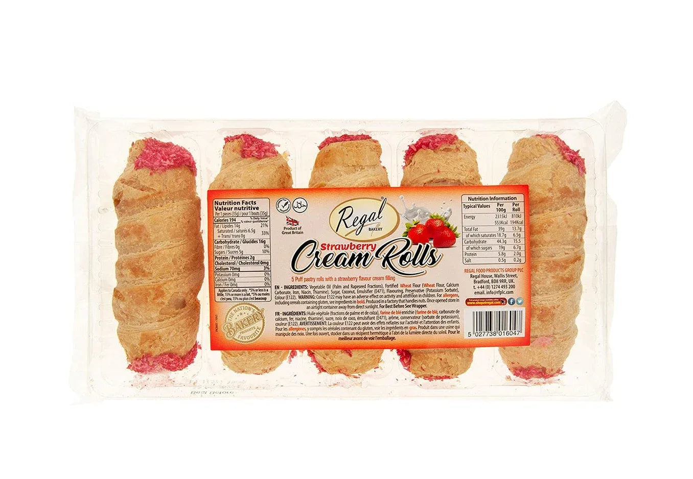 REGAL CREAM ROLL 5PC - Kashmir Watan Foodstores