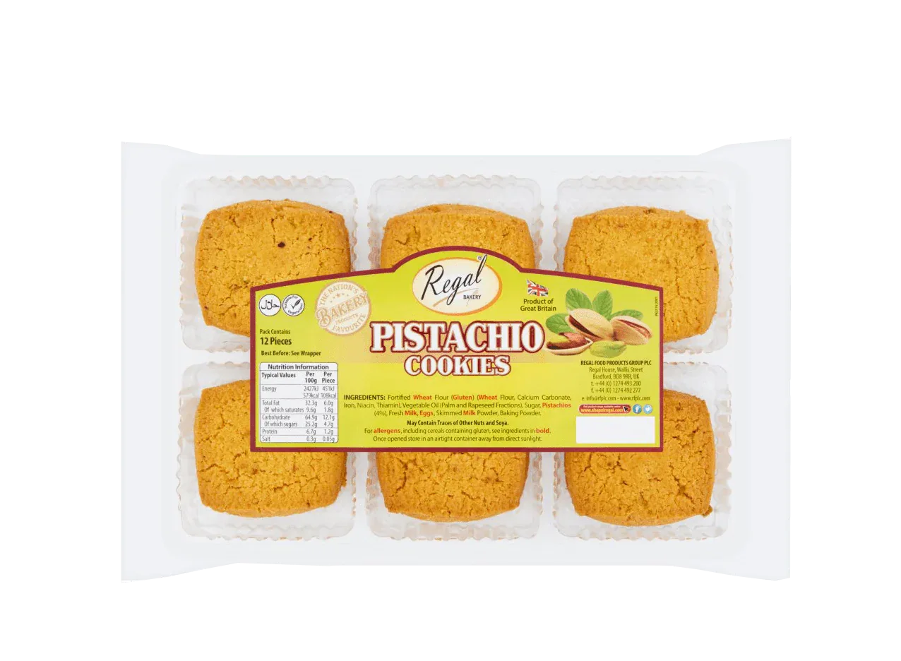 REGAL HM PISTA COOKIES 12PCS - Kashmir Watan Foodstores
