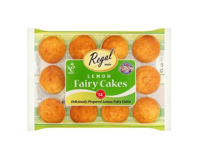 REGAL LEMON FAIRY CAKE 12PCS- 280G - Kashmir Watan Foodstores