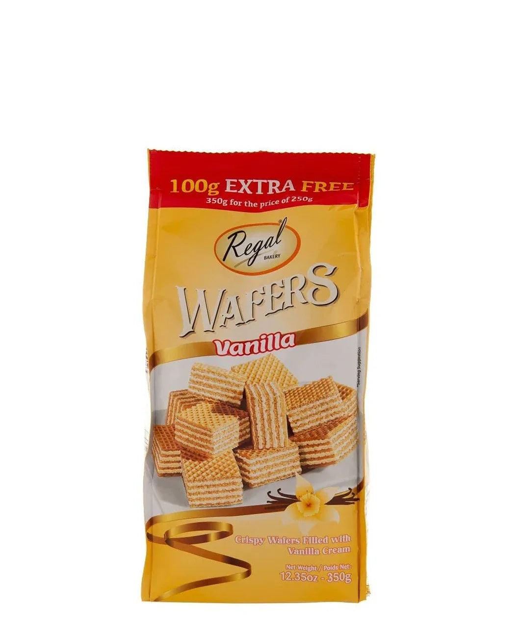 REGAL WAFERS VANILLA 350G - Kashmir Watan Foodstores