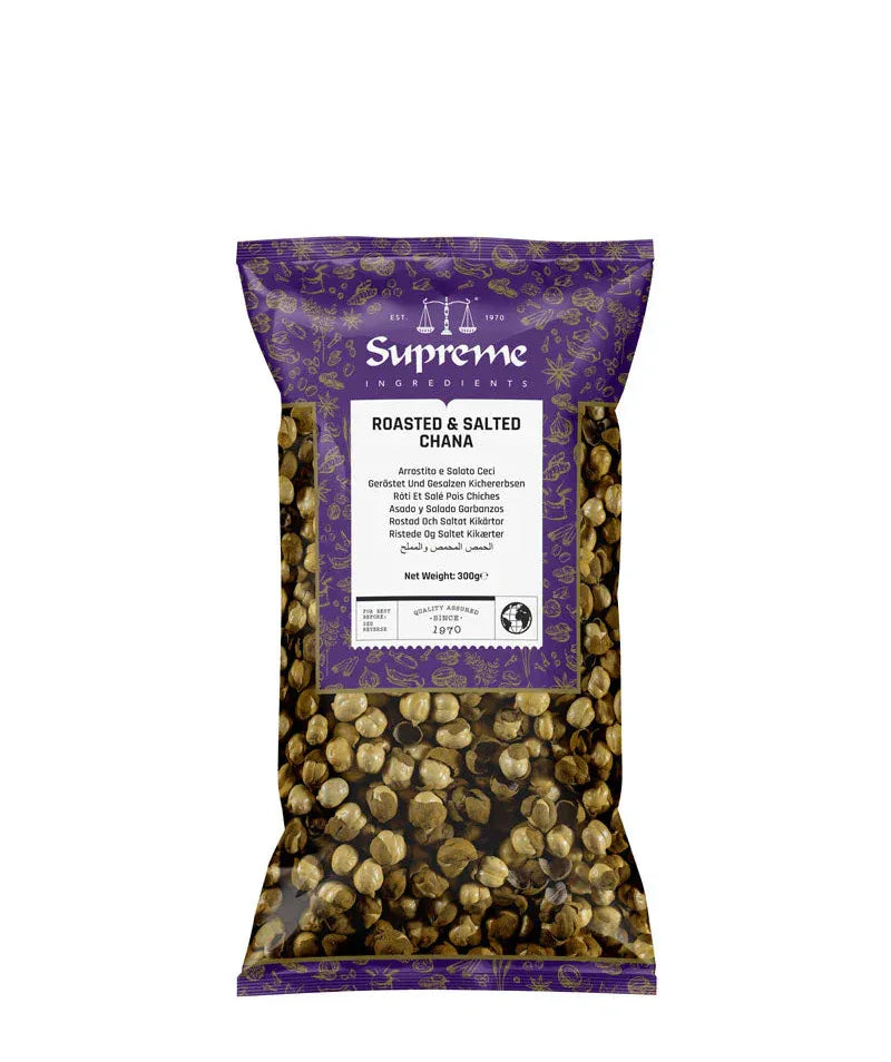 SQ ROASTED SALTED CHANA 300G - Kashmir Watan Foodstores