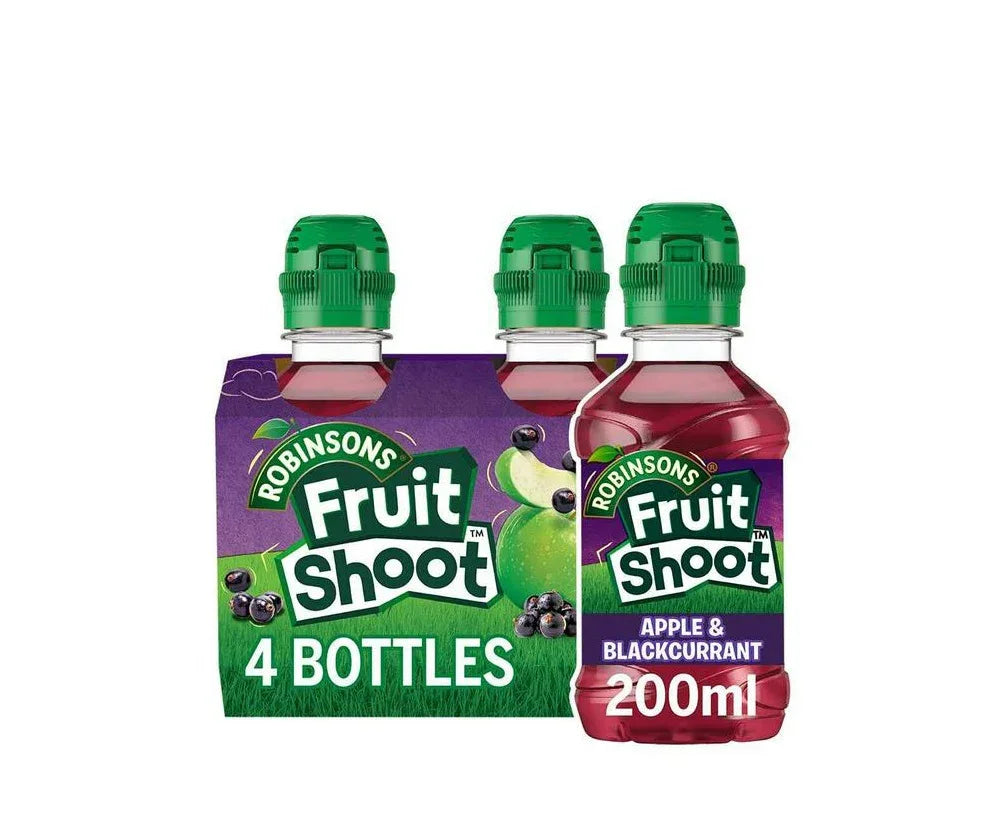 ROBINSON FRUIT SHOOT A &B 4X200ML - Kashmir Watan Foodstores