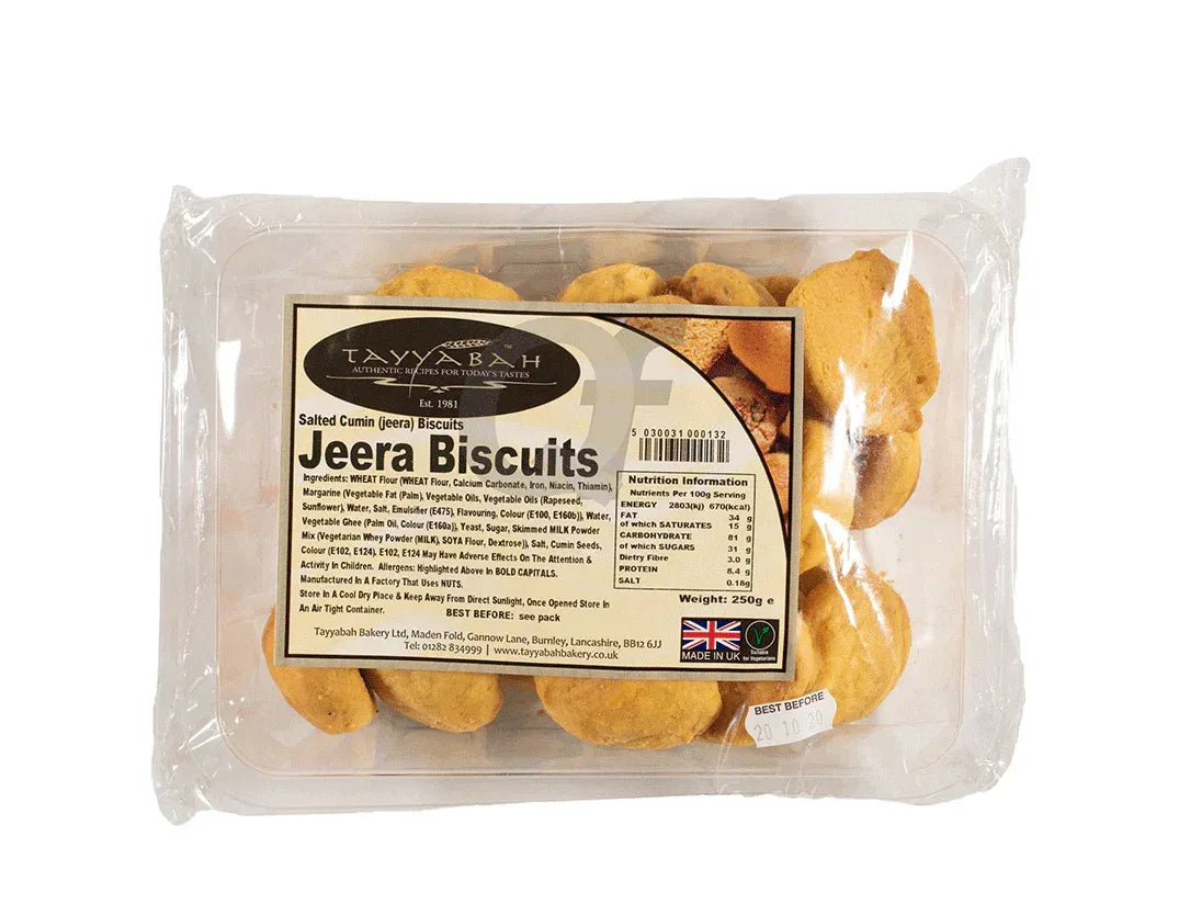 TAYB SAADA JEERA BISC 250G - Kashmir Watan Foodstores