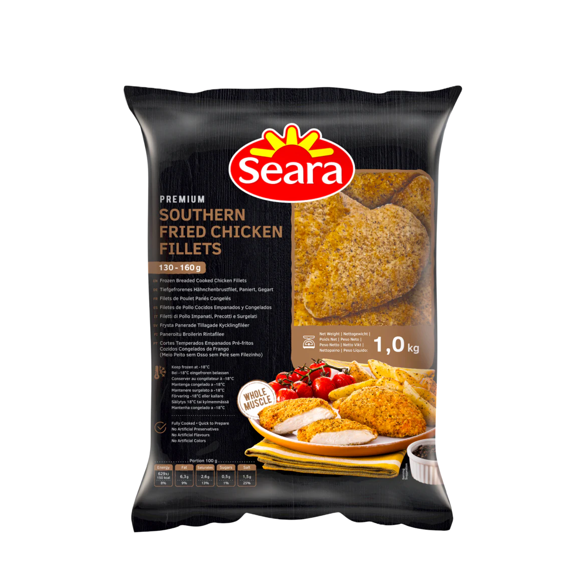 SEARA SOUTHERN FRIED CHICKEN FILLET 1KG