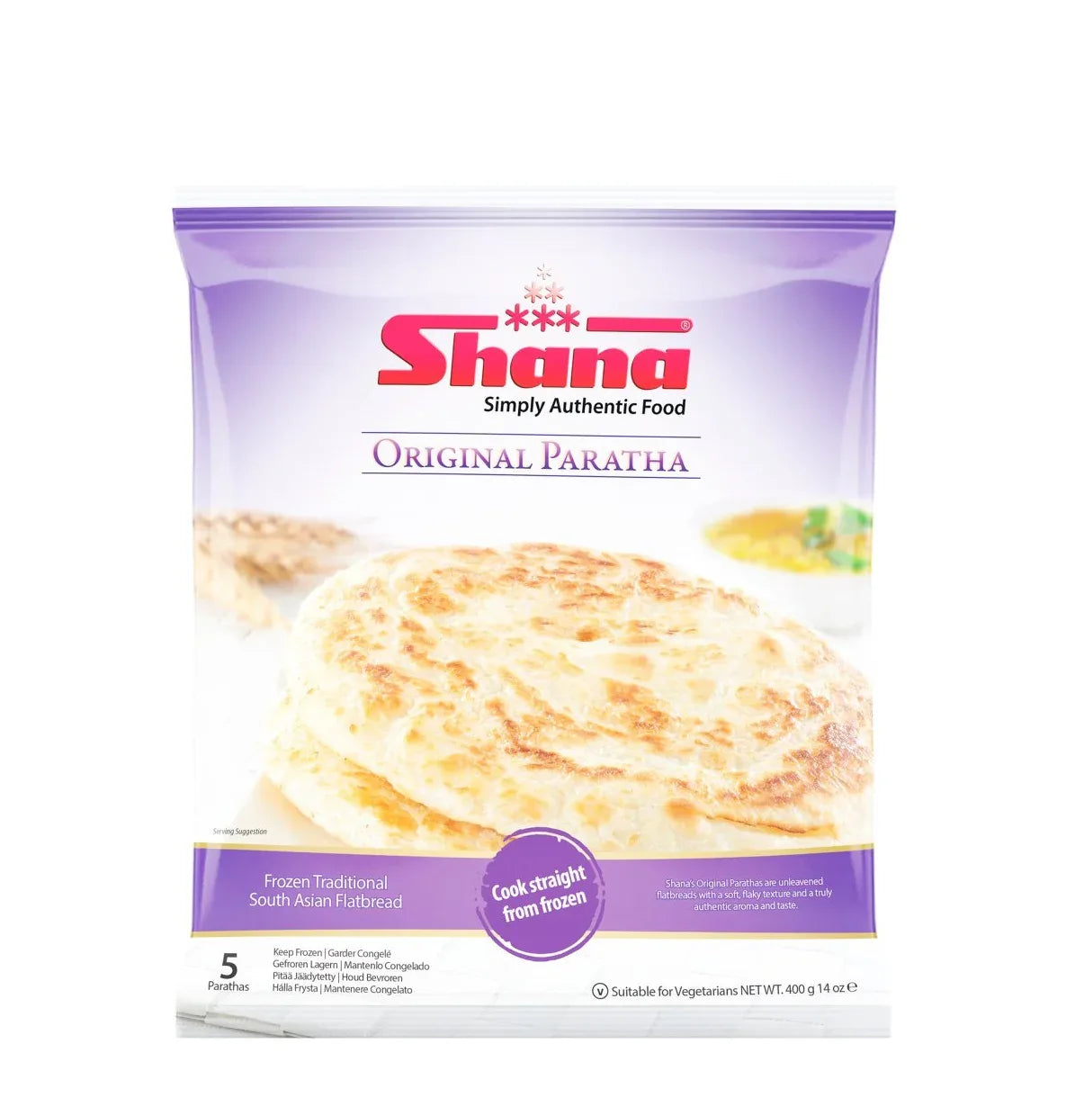 SHANA PARATHA ORIGNAL 400G - Kashmir Watan Foodstores