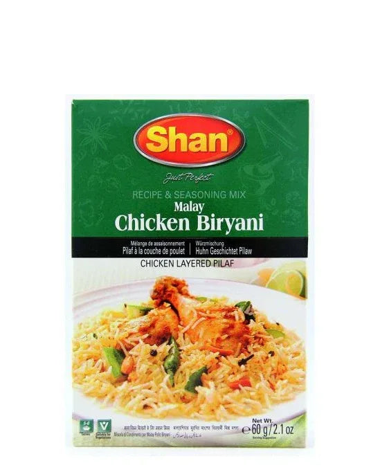 SHAN MALAY CHICKEN BIRYANI 60G - Kashmir Watan Foodstores