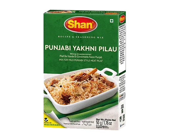 SHAN PUNJABI YAKHNI PILAU 50G - Kashmir Watan Foodstores