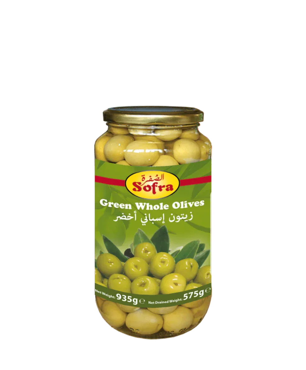 SOFRA W/GREEN OLIVES 935G PM£3.49 - Kashmir Watan Foodstores