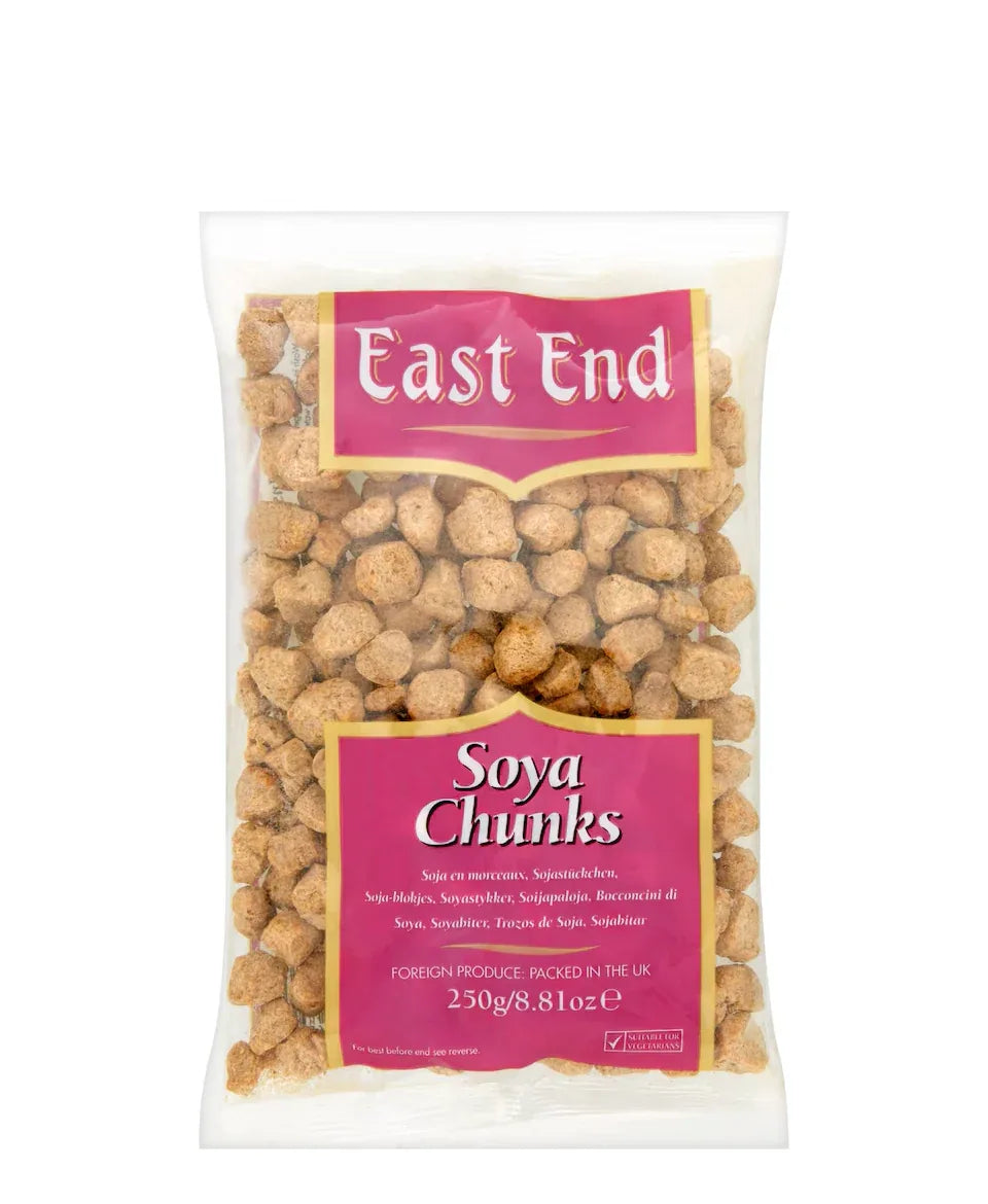 EE SOYA CHUNKS 250G - Kashmir Watan Foodstores