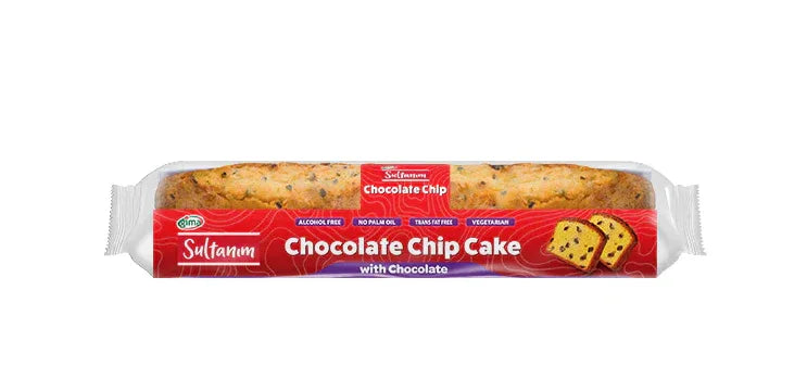 SULTANIM CHOC CHIP LONG CAKE 550G - Kashmir Watan Foodstores