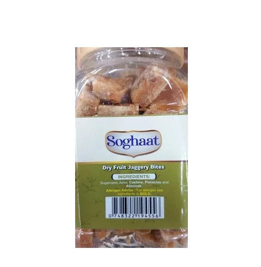 SOGHAT DRY FRUIT JAGGERY BITES 500G - Kashmir Watan Foodstores