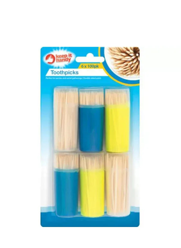 TOOTHPICKS 6x100PACK - Kashmir Watan Foodstores