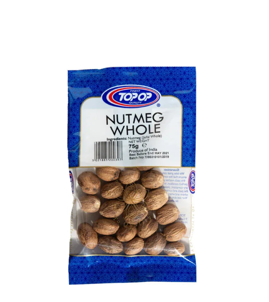 TOP OF NUTMEG WHOLE JAIFAL 75G - Kashmir Watan Foodstores
