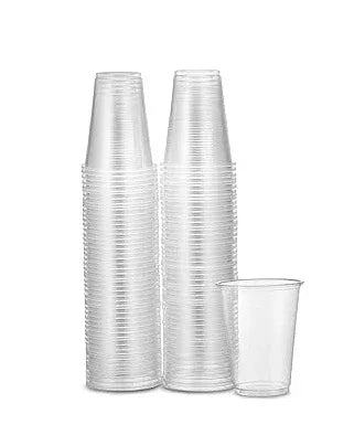 TRENT PLASTIC CLEAR CUPS 7oz100PCS - Kashmir Watan Foodstores