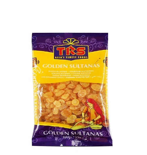 TRS GOLDEN SULTANA 100G - Kashmir Watan Foodstores