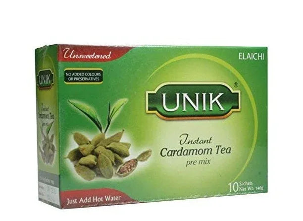 UNIK CARDAMOM TEA PRE MIX140G 10PC U/S - Kashmir Watan Foodstores