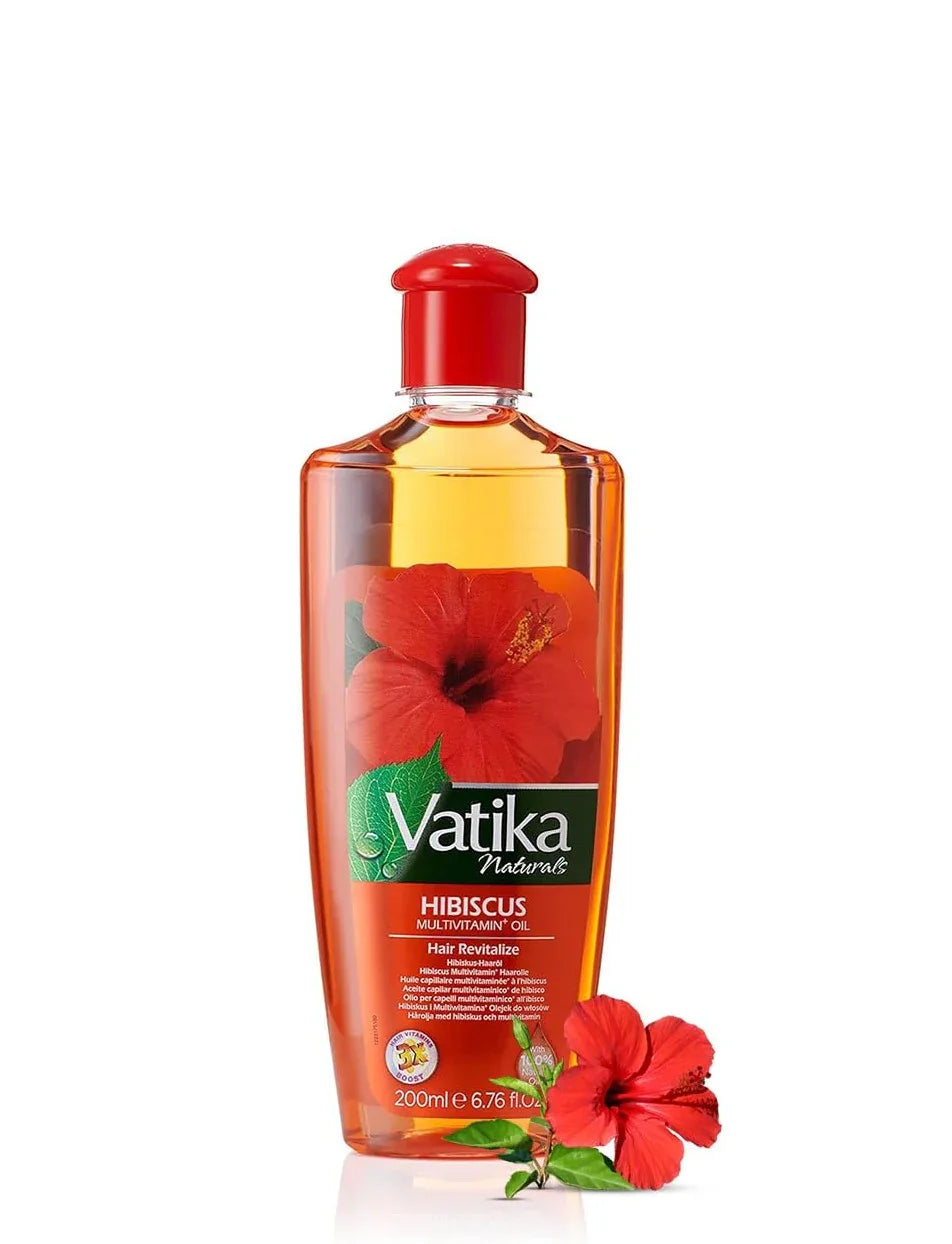 VATIKA HIBISCUS OIL 200ML - Kashmir Watan Foodstores