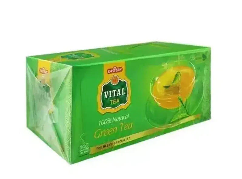 VITAL GREEN TEA 30TEA BAGS - Kashmir Watan Foodstores