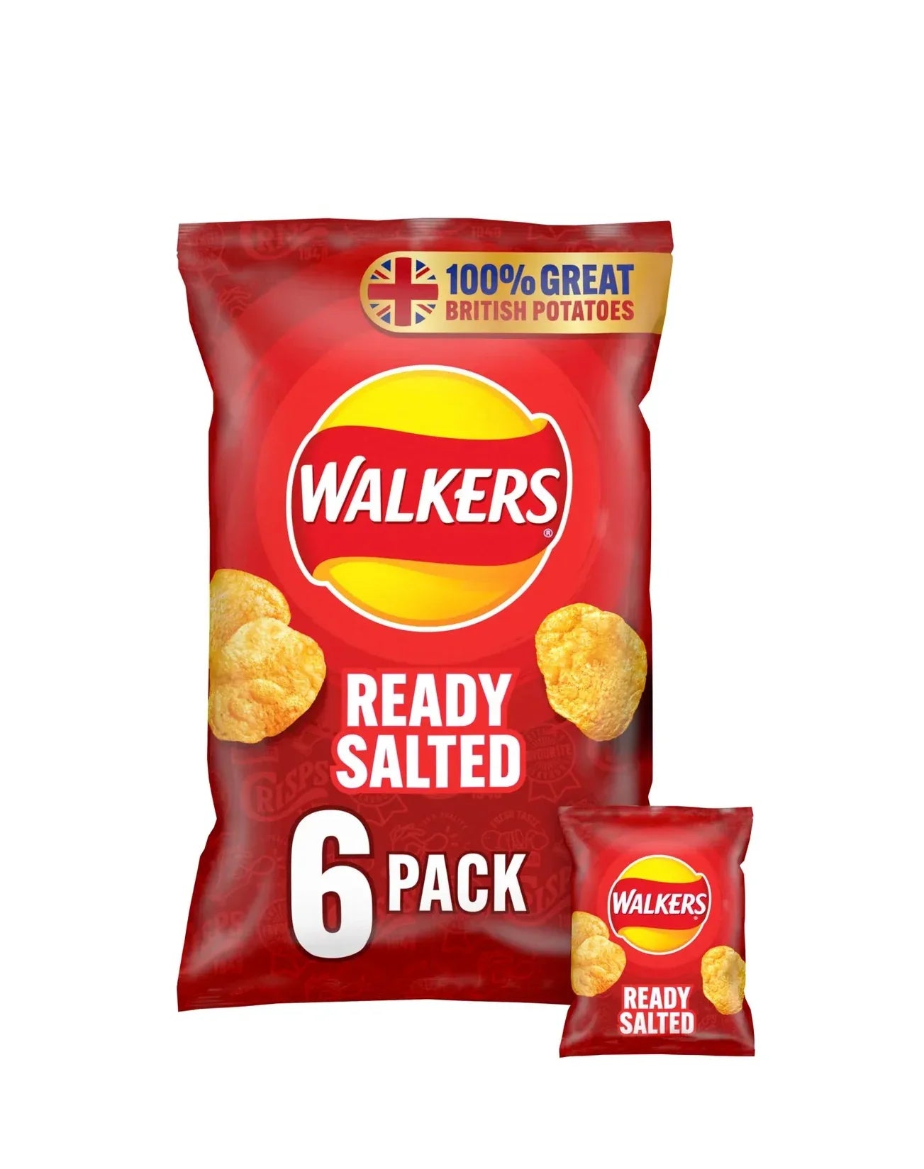 WALKERS READY SALTED 6PK - Kashmir Watan Foodstores