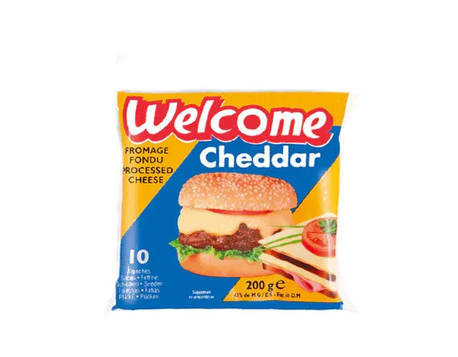 WELCOME CHEDDAR CHEESE 200G - Kashmir Watan Foodstores
