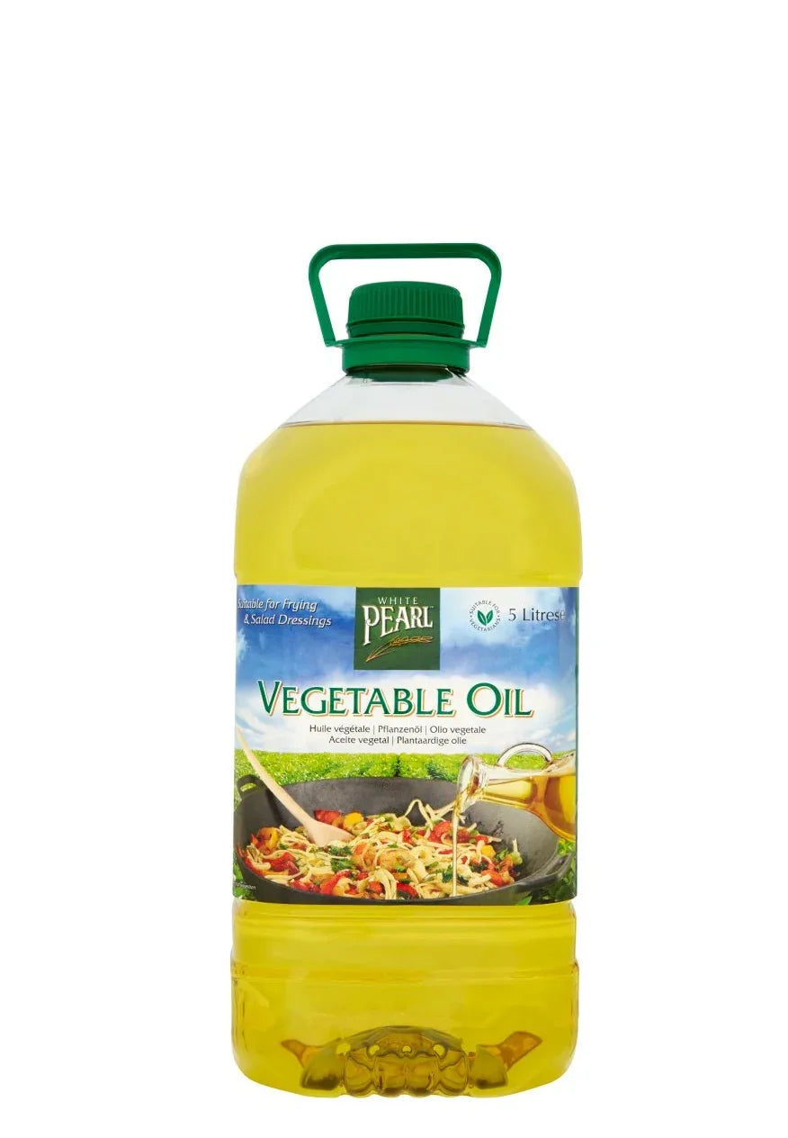 WHITE PEARL VEGETABLE OIL 5L - Kashmir Watan Foodstores
