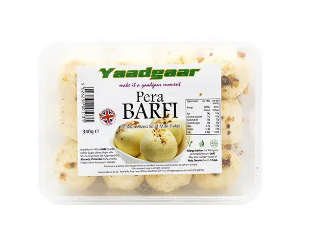 YAADGAAR PERA BARFI 340G - Kashmir Watan Foodstores