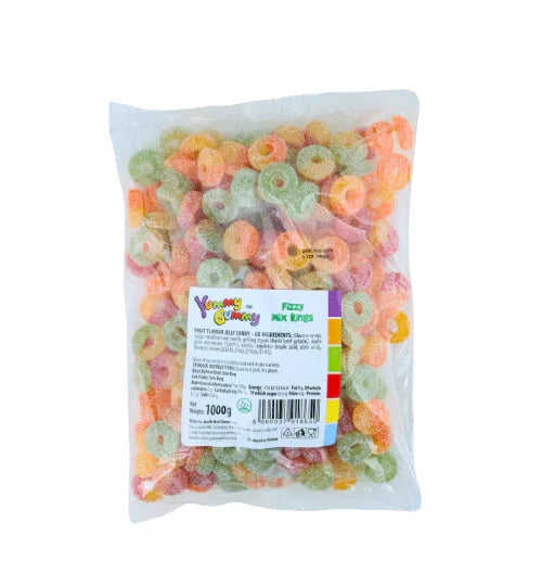 YUMMY GUMMY JELLY RINGS 1KG - Kashmir Watan Foodstores
