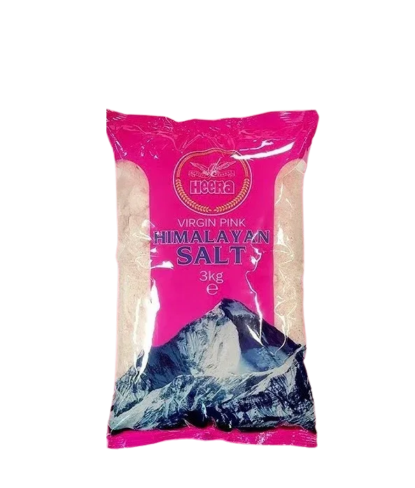 HEERA PINK SALT HIMALAYA VIRGIN 3KG - Kashmir Watan Foodstores