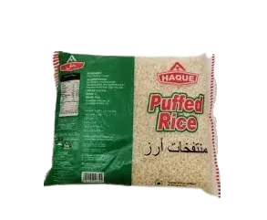 HAQUE PUFFED RICE 500G - Kashmir Watan Foodstores