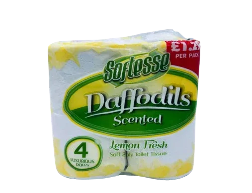 SOFTLESS DAFFODILS LEMON 4PK PM£1.29 - Kashmir Watan Foodstores