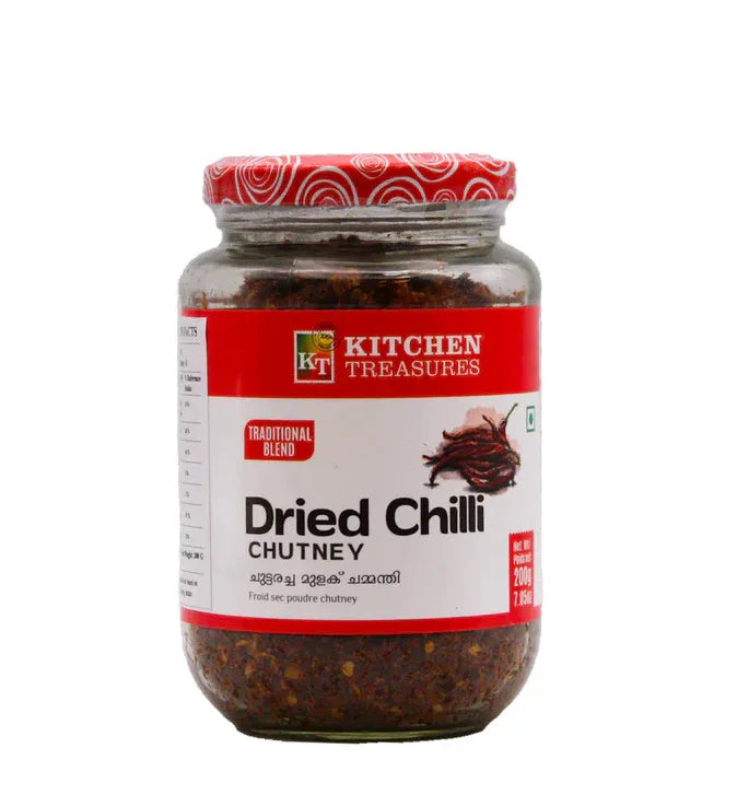 KT DRIED CHILLI CHUTNEY 200G - Kashmir Watan Foodstores
