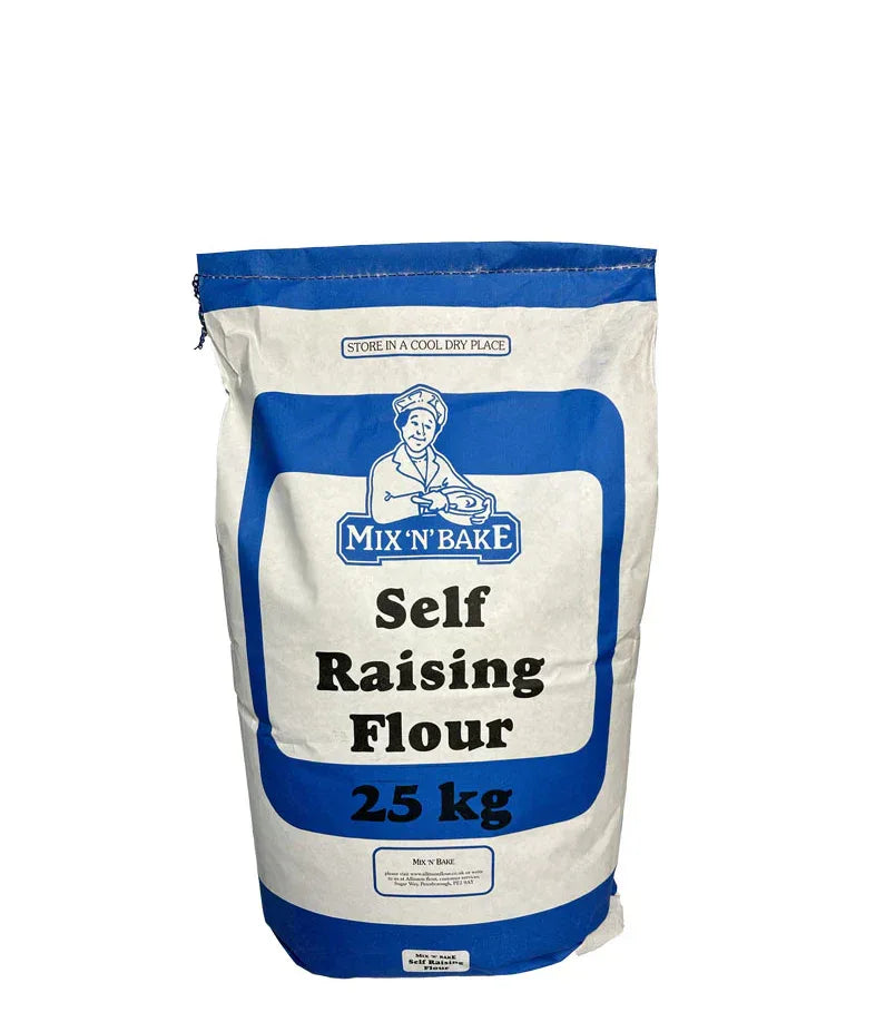 MIX N BAKE SELF RAISING FLOUR 25KG - Kashmir Watan Foodstores