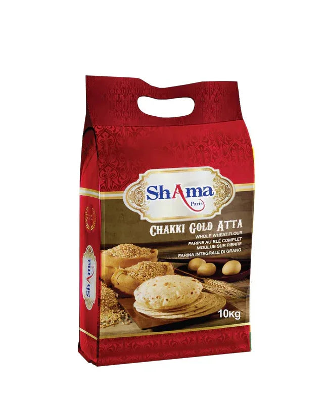 SHAMA CHAKKI GOLD ATTA 10KG - Kashmir Watan Foodstores