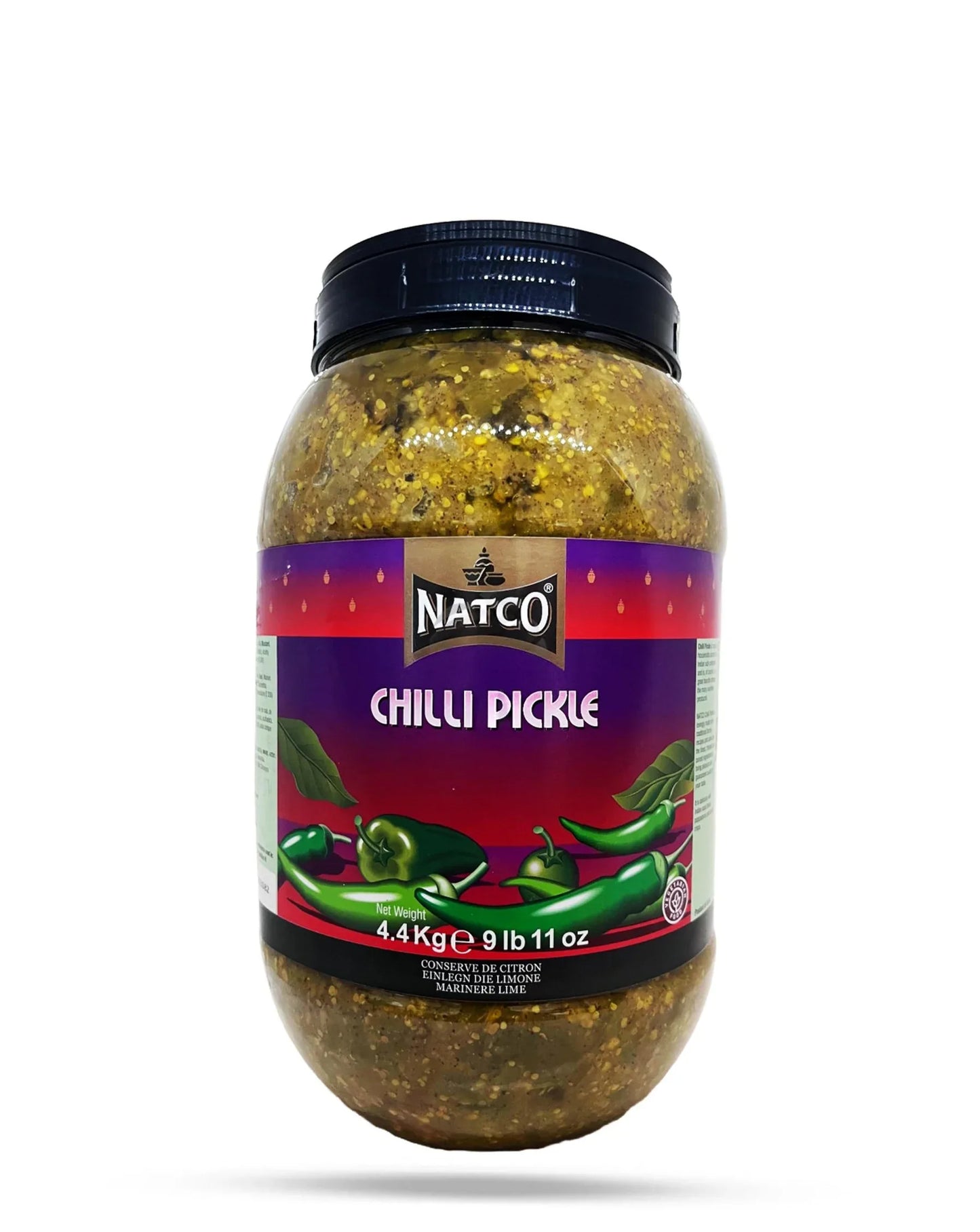 NATCO CHILLI PICKLE 4.4KG - Kashmir Watan Foodstores