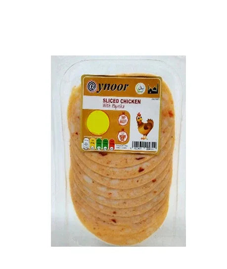 AYNOOR CHICKEN SLICE W/PAPRIKA 130G - Kashmir Watan Foodstores